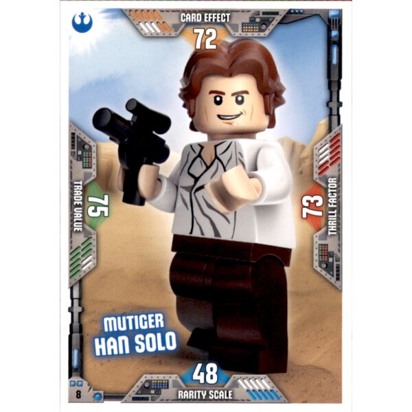 8 - Mutiger Han Solo - LEGO Star Wars Serie 2