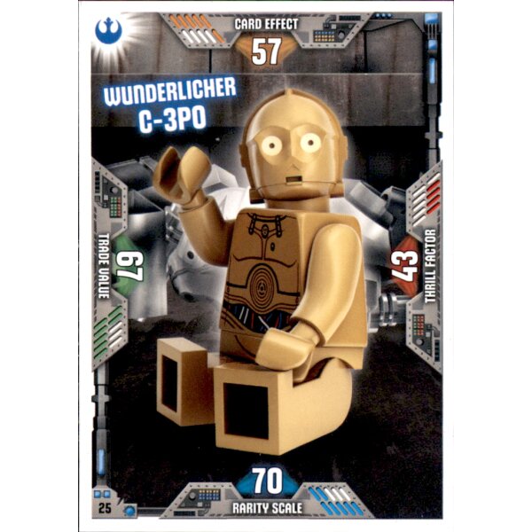 25 - Wunderlicher C-3PO - LEGO Star Wars Serie 2