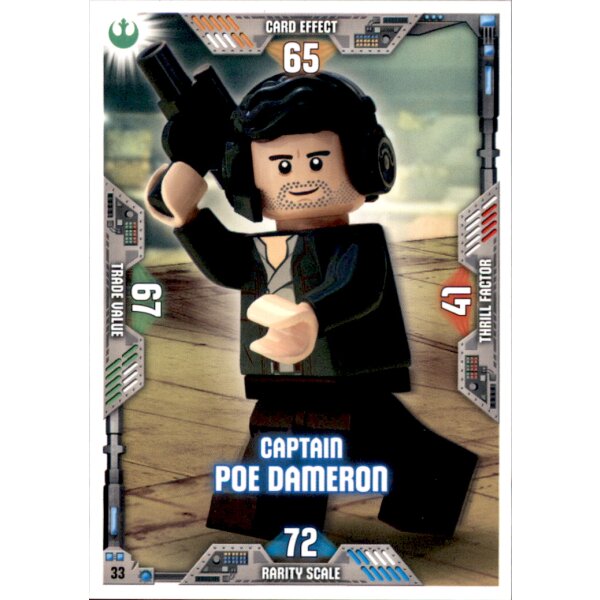 33 - Captain Poe Dameron - LEGO Star Wars Serie 2