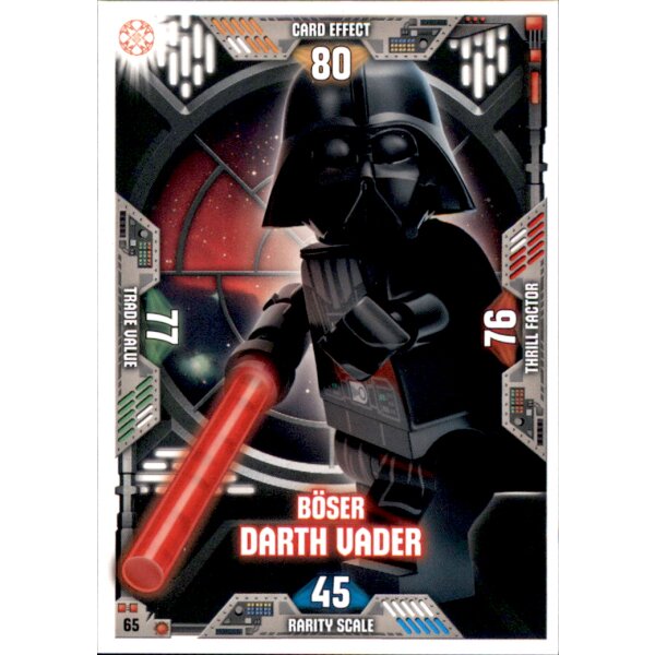 65 - Böser Darth Vader - LEGO Star Wars Serie 2