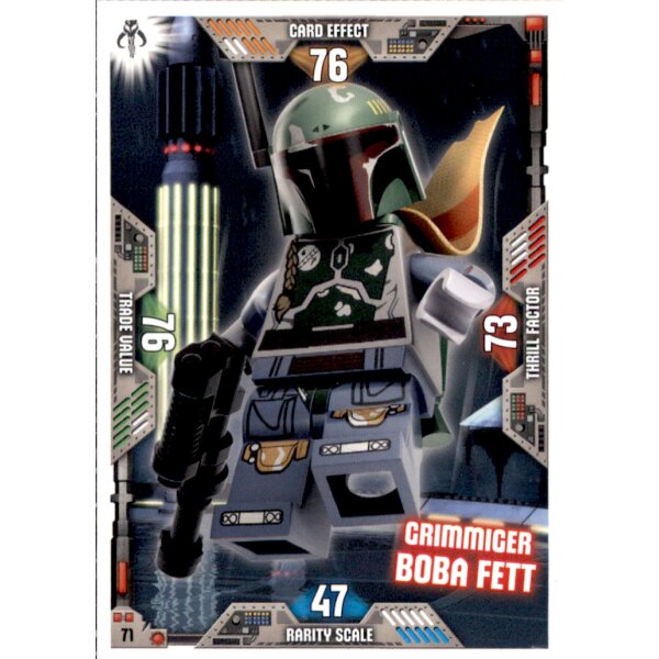 71 - Grimmiger Boba Fett - LEGO Star Wars Serie 2