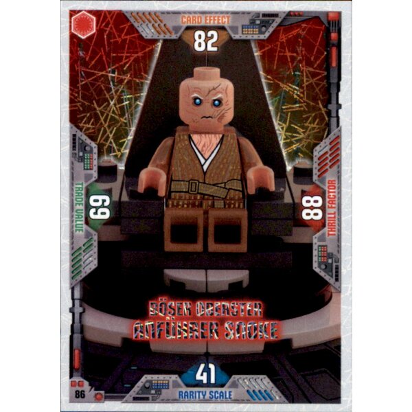 86 - Böser Oberster Anführer Snoke - LEGO Star Wars Serie 2