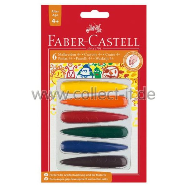 Faber Castell 6 Malkreiden ab 4