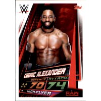 Karte 11 - Cedric Alexander - RAW - WWE Slam Attax Universe