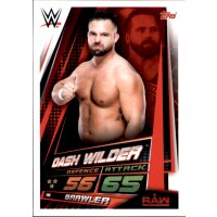 Karte 18 - Dash Wilder - RAW - WWE Slam Attax Universe