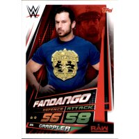 Karte 25 - Fandango - RAW - WWE Slam Attax Universe