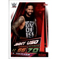 Karte 30 - Jimmy Uso - RAW - WWE Slam Attax Universe