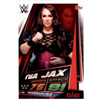 Karte 40 - Nia Jax - RAW - WWE Slam Attax Universe