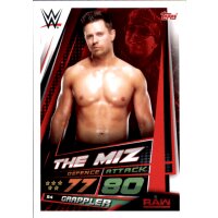 Karte 54 - The Miz - RAW - WWE Slam Attax Universe