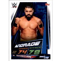 Karte 62 - Andrade - Smackdown Life - WWE Slam Attax...