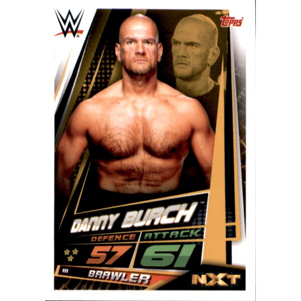 Karte 111 - Danny Burch - NXT - WWE Slam Attax Universe