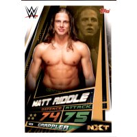 Karte 123 - Matt Riddle - NXT - WWE Slam Attax Universe