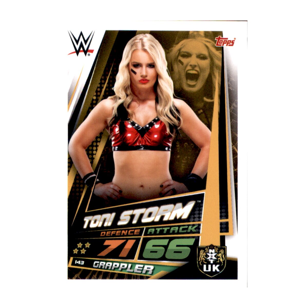 Karte 143 - Toni Storm - NXT - WWE Slam Attax Universe, 2,99