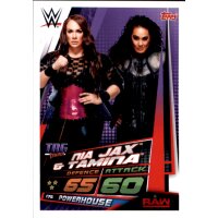 Karte 175 - Nia Jax & Tamina  - TAG team - WWE Slam...