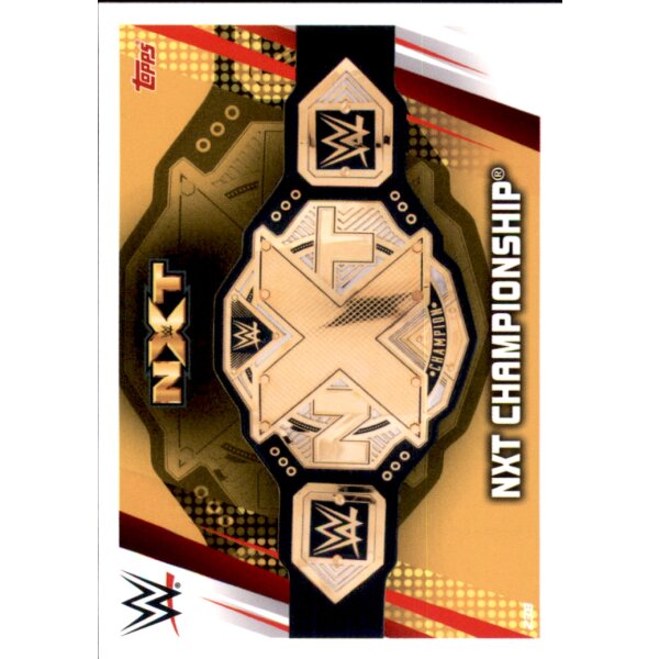 Karte 238 - NXT CHAMPIONSHIP - Championships - WWE Slam Attax Universe