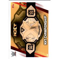 Karte 238 - NXT CHAMPIONSHIP - Championships - WWE Slam...