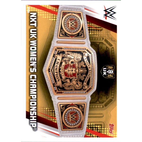 Karte 248 - NXT UK Womens Championship - Championships - WWE Slam Attax Universe