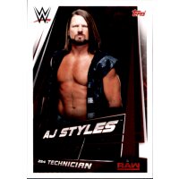 Karte 254 - AJ STYLES  - Stars of the Show - WWE Slam...