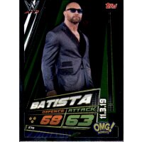 Karte 270 - Batista  - Omg moments  - WWE Slam Attax...