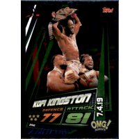 Karte 292 - Kofi Kingston - Omg moments  - WWE Slam Attax...