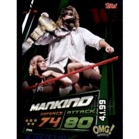 Karte 295 - Mankind - Omg moments  - WWE Slam Attax Universe