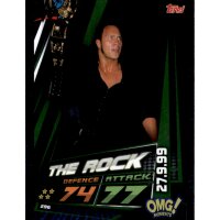 Karte 296 - The Rock - Omg moments  - WWE Slam Attax...