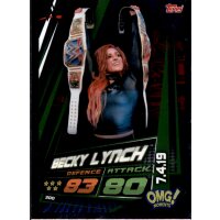 Karte 300 - Becky Lynch - Omg moments  - WWE Slam Attax...