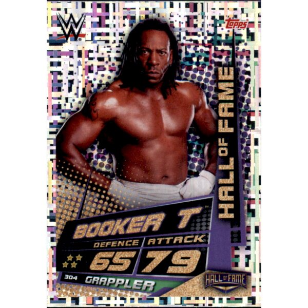 Karte 304 - Bookert - Hall of Fame  - WWE Slam Attax Universe