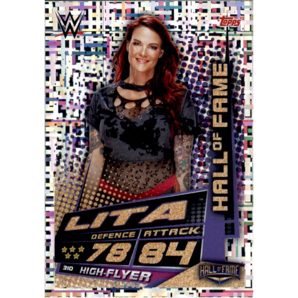 Karte 310 - Lita - Hall of Fame  - WWE Slam Attax Universe