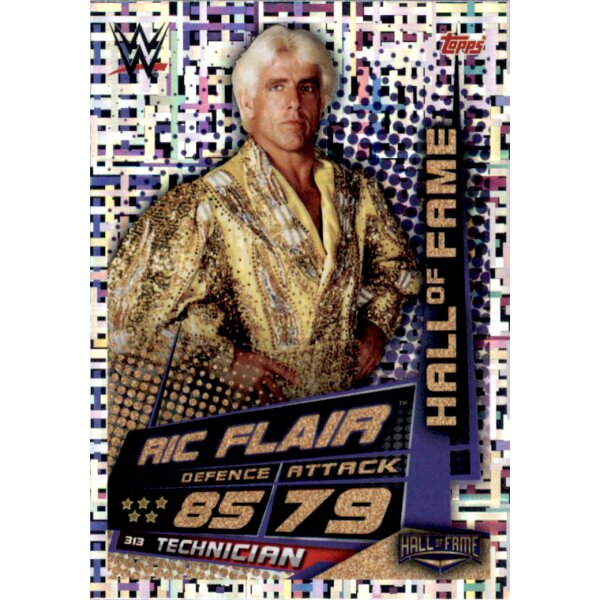 Karte 313 - Ric Flair - Hall of Fame  - WWE Slam Attax Universe