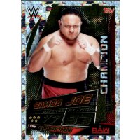 Karte 339 - Samoa Joe - Champions - WWE Slam Attax Universe