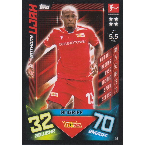 59 - Anthony Ujah - 2019/2020