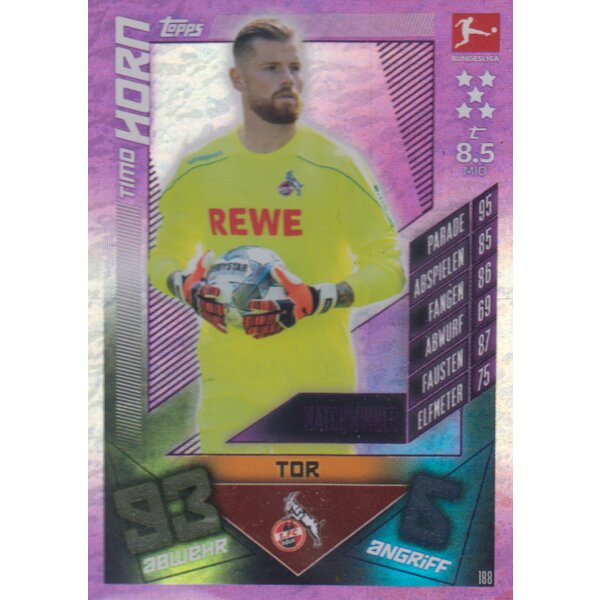 188 - Timo Horn Matchwinner - 2019/2020