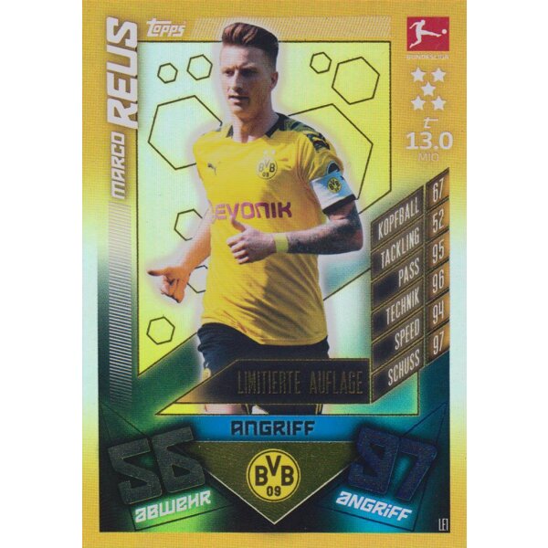 LE01 - Marco Reus Limitierte Karte - 2019/2020