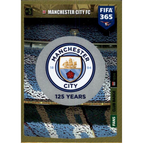 46 - Manchester City - Club Karte - 2020