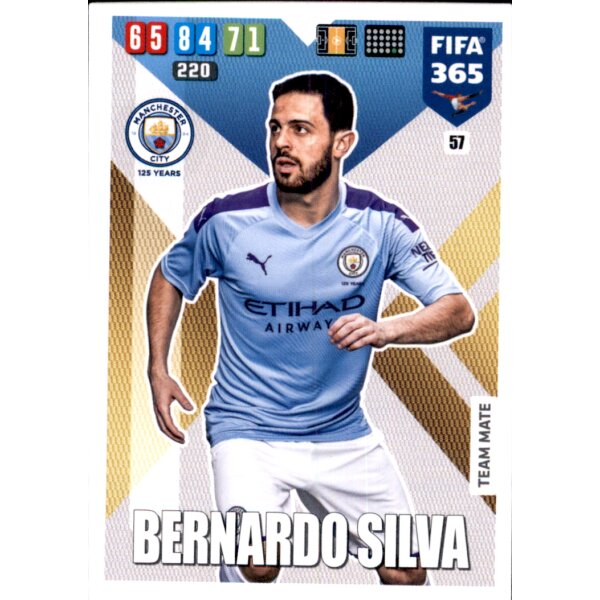 57 - Bernardo Silva  - Basis Karte - 2020