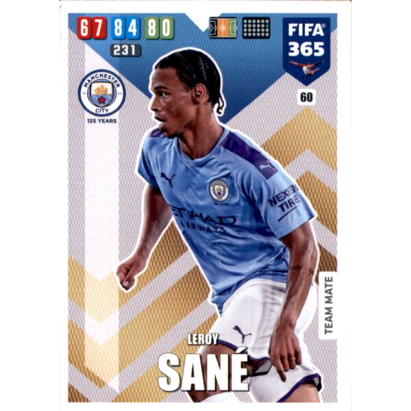 60 - Leroy Sane  - Basis Karte - 2020