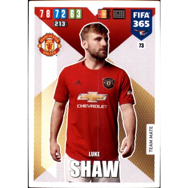 73 - Luke Shaw  - Basis Karte - 2020