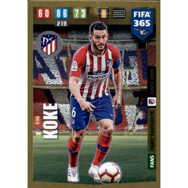 83 - Koke - Fans Favourite - 2020