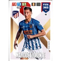 93 - Marcos Llorente  - Basis Karte - 2020