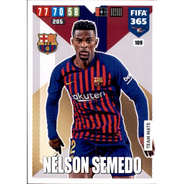 109 - Nelson Semedo  - Basis Karte - 2020