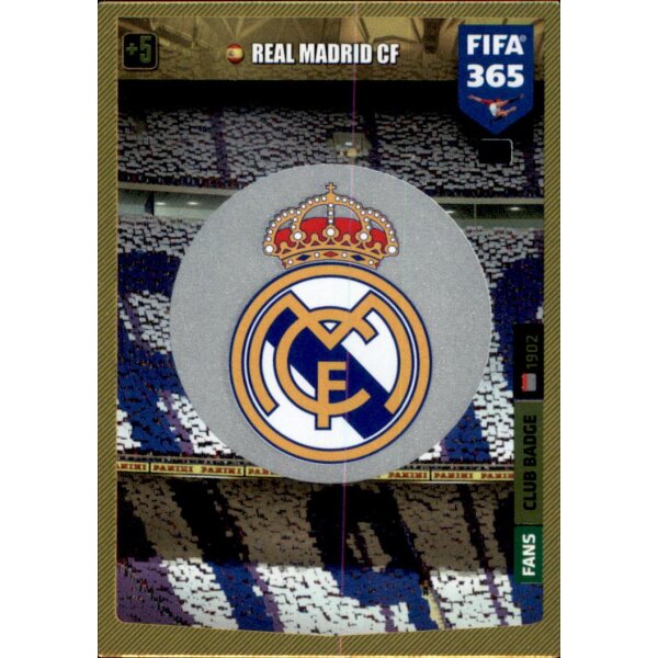 118 - Real Madrid - Club Karte - 2020