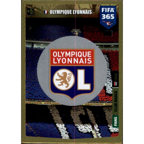 136 - Olympique Lyonnais - Club Karte - 2020