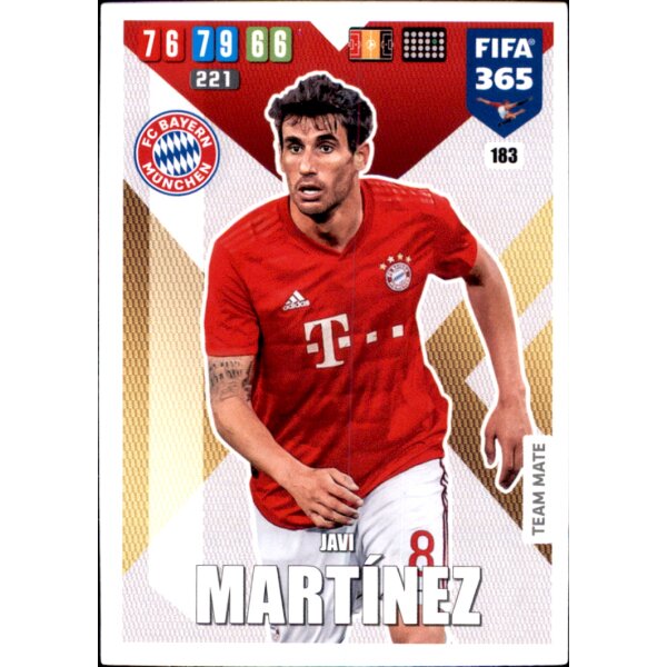 183 - Javi Martinez  - Basis Karte - 2020