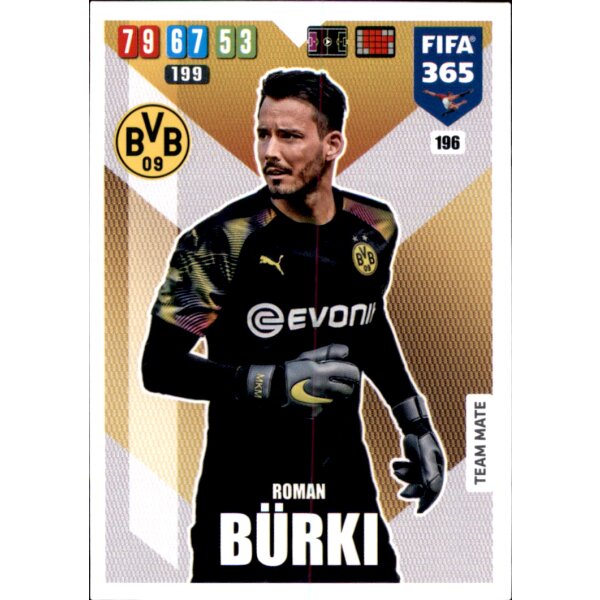 196 - Roman Bürki  - Basis Karte - 2020