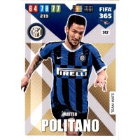 242 - Matteo Politano  - Basis Karte - 2020