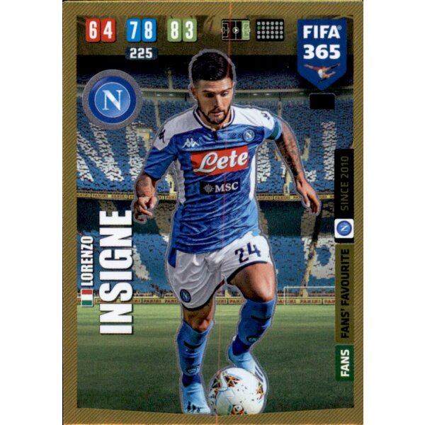 263 - Lorenzo Insigne - Fans Favourite - 2020