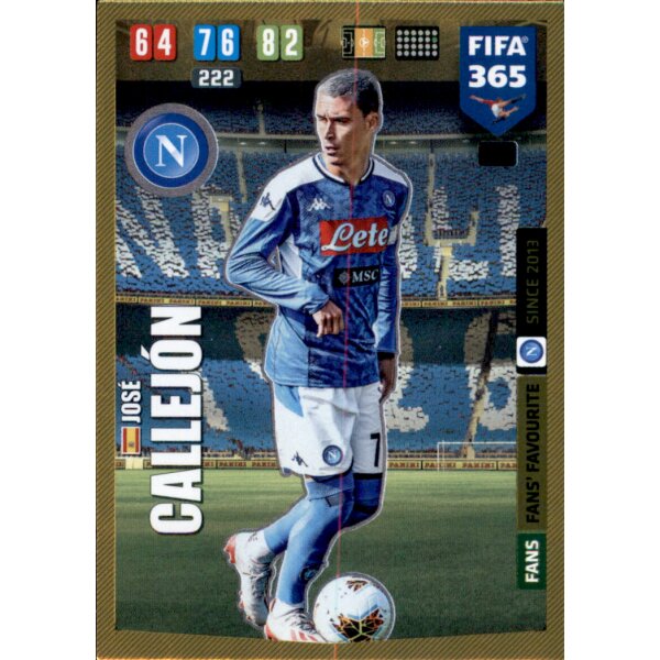 264 - Jose Callejon - Fans Favourite - 2020