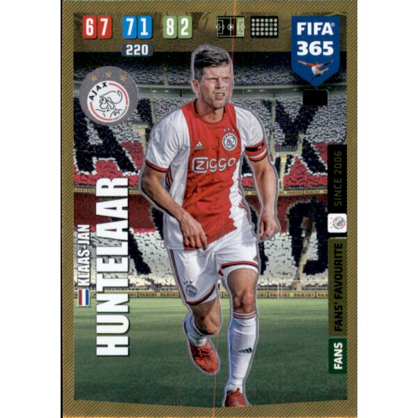 282 - Klaas-Jan Huntelaar - Fans Favourite - 2020