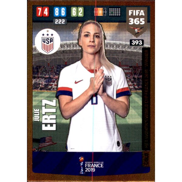 393 - Julie Ertz - Womens World Cup Winner  - 2020